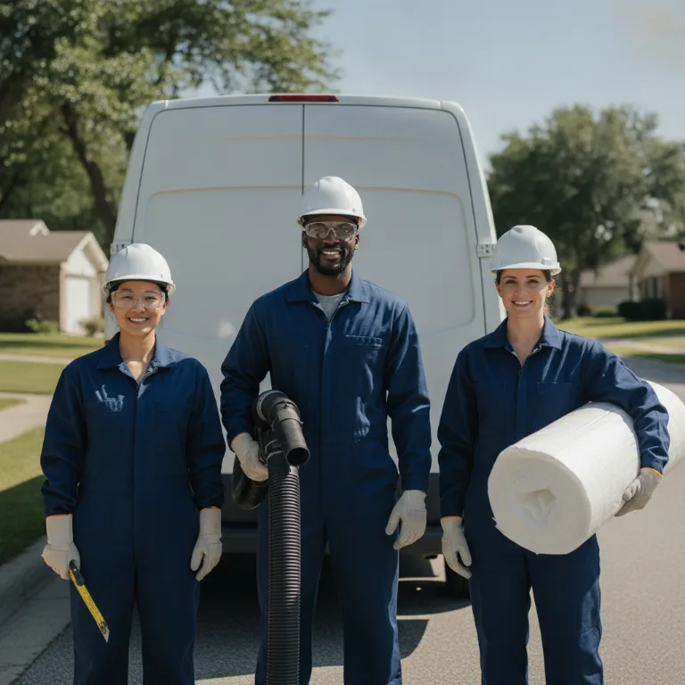 Attic Insulation team in Victoria